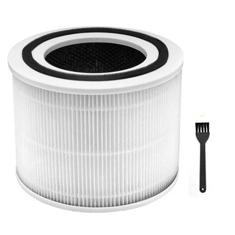 

Replacement Filter For Levoit Core 300, 3-In-1 HEPA Filter Highly Efficient Activated Carbon Filter And Pre-Filter