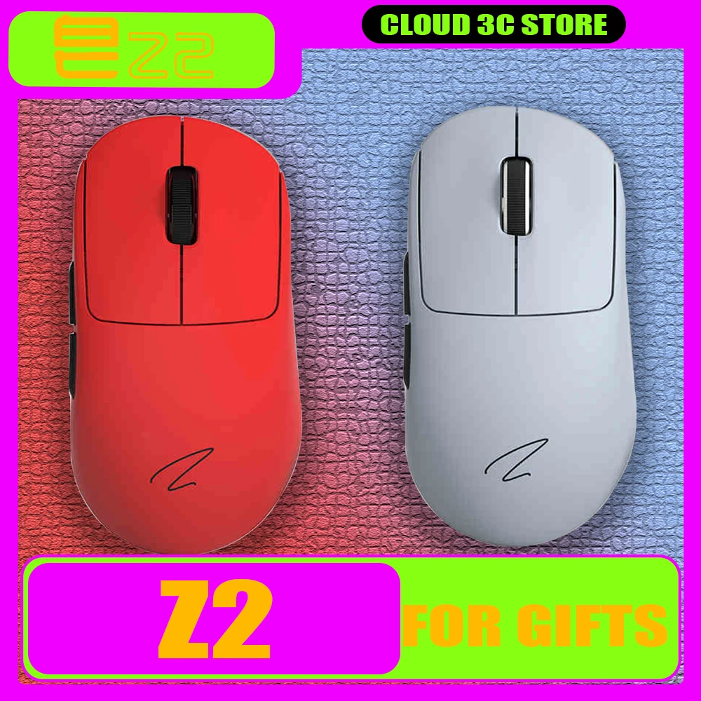 Беспроводная мышь Zaopin Z2 4k PAW3395 26000 точек на дюйм TTC Tri Mode FPS легкая игровая для