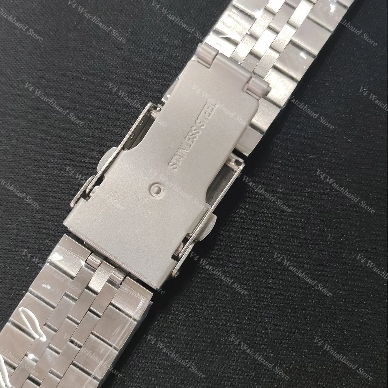 Curved Strap Straight Jubilee 316L Stainless Steel Watchband for Seiko Watch Accessories Solid Bracelet 18/19/20/21/22/23/24mm