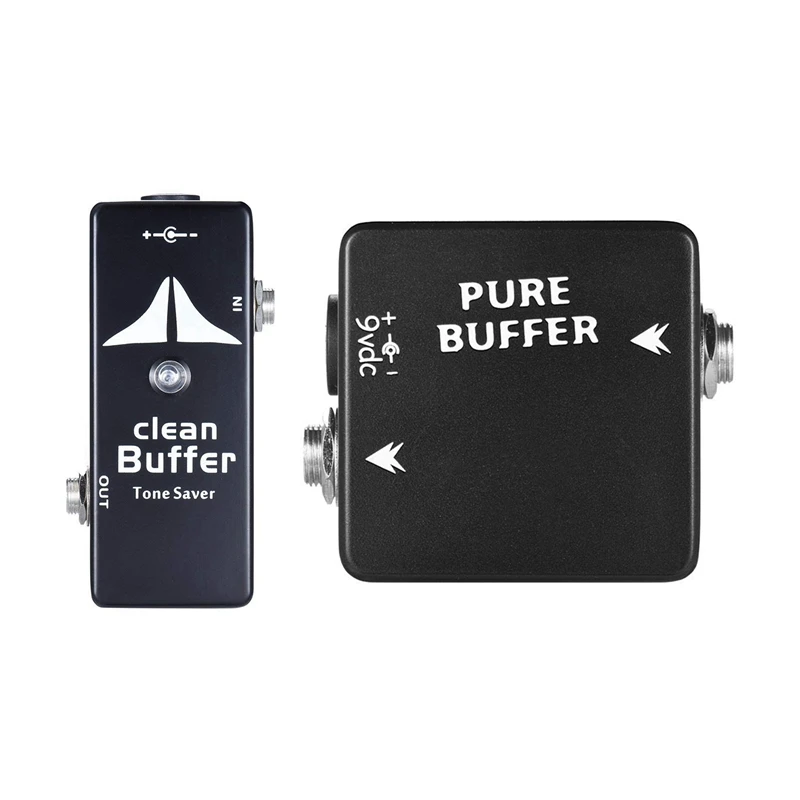 

MOSKY Clean Buffer Guitar Effect Pedal Tone Saver Body & MOSKY Pure Buffer Guitar Pedal Buffer Guitar Effect Pedal