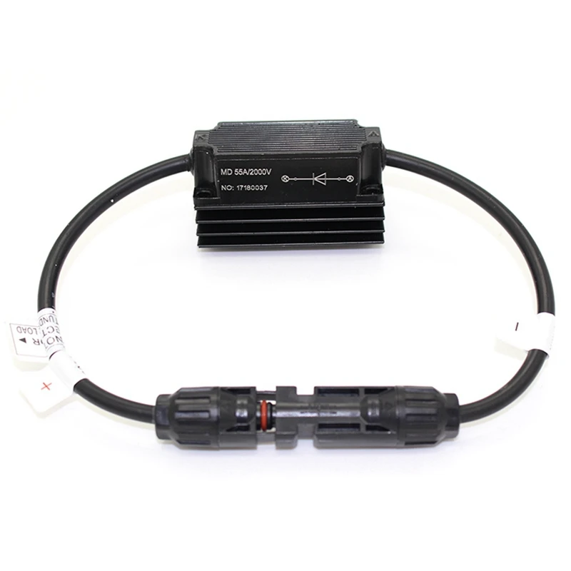 

Outdoor Waterproof 55Amp DC 2000V Solar Connector Style Solar Panel In-Line Diode Connector IP67 For Combiner Box