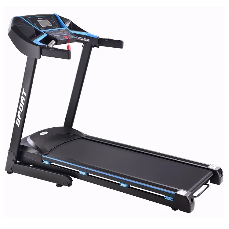 

LIJIUJIA Multifunction electric foldable home use exercise equipment mini luxury treadmill with blue color