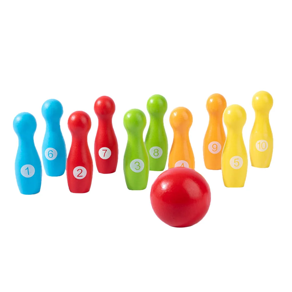 

1 Set Lightweight Novel Practical Bowling Toys Educational Toys for Children Toddler