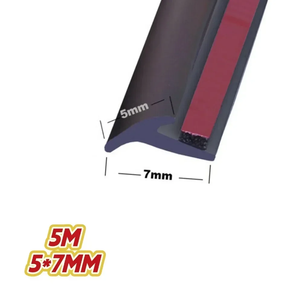 

Универсальная автомобильная резиновая уплотнительная лента 2 м, наклонная Т-образная Автомобильная аналогичная уплотнительная лента для кромок автомобиля, резиновая уплотнительная лента для окон