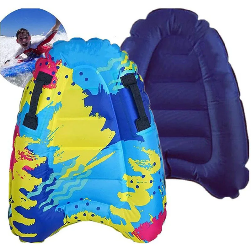 

Brand Inflatable Surfboard Floating Drainage Bed for Kids Toy Children Surfing Board Swimming
