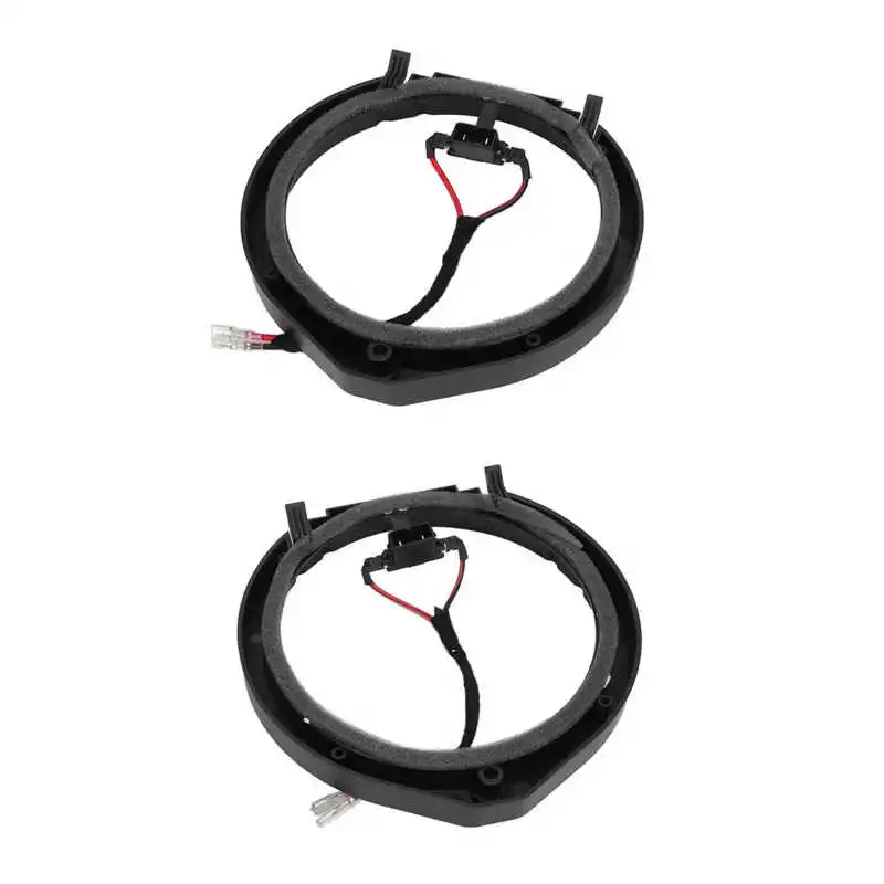 6.5 дюймовые распорки для динамика с жгутом проводов черная Замена Honda Accord Crosstour Civic