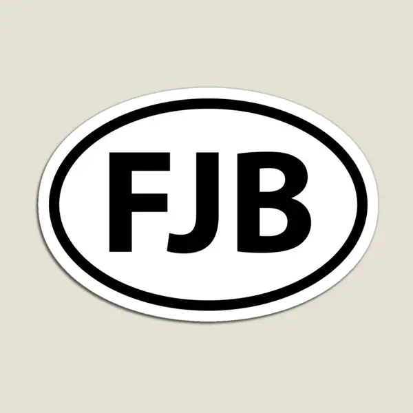 

Fjb Joe Biden Oval Magnet Cute Magnetic Baby Stickers Decor Kids Home for Fridge Organizer Colorful Children Toy Holder