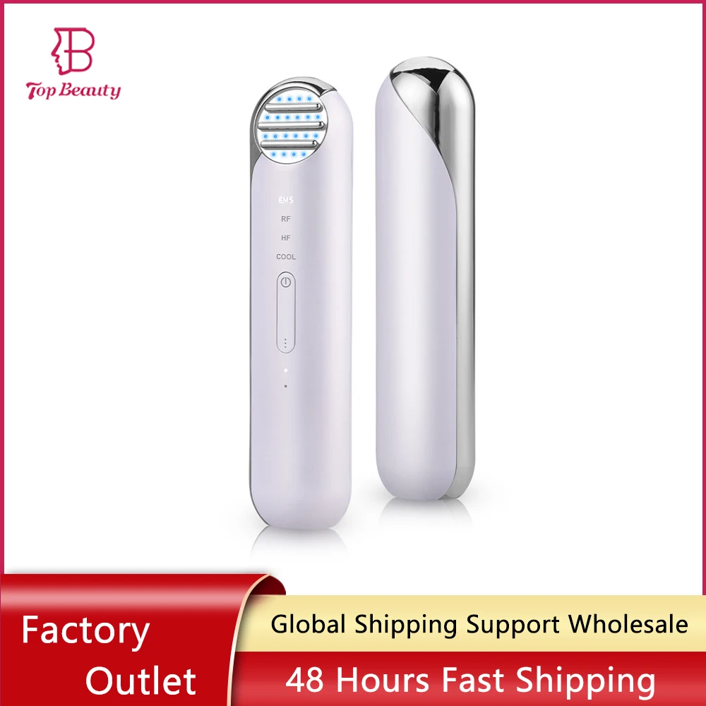 

4 in 1 Face Lift Device RF Microcurrent Skin Rejuvenation LED Facial Massager Light Therapy Anti Aging Wrinkle Beauty Apparatus