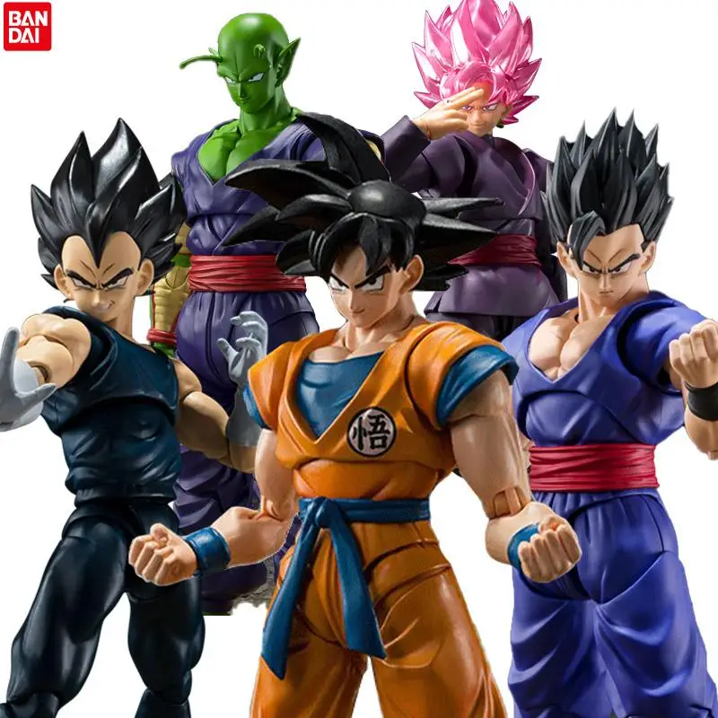 

Оригинальные игрушки BANDAI S.H. Фигурarts DRAGON BALL и Super Goku Vegeta Gohan Hitto Beerus Action коллекционные модели игрушки аниме игрушки для детей