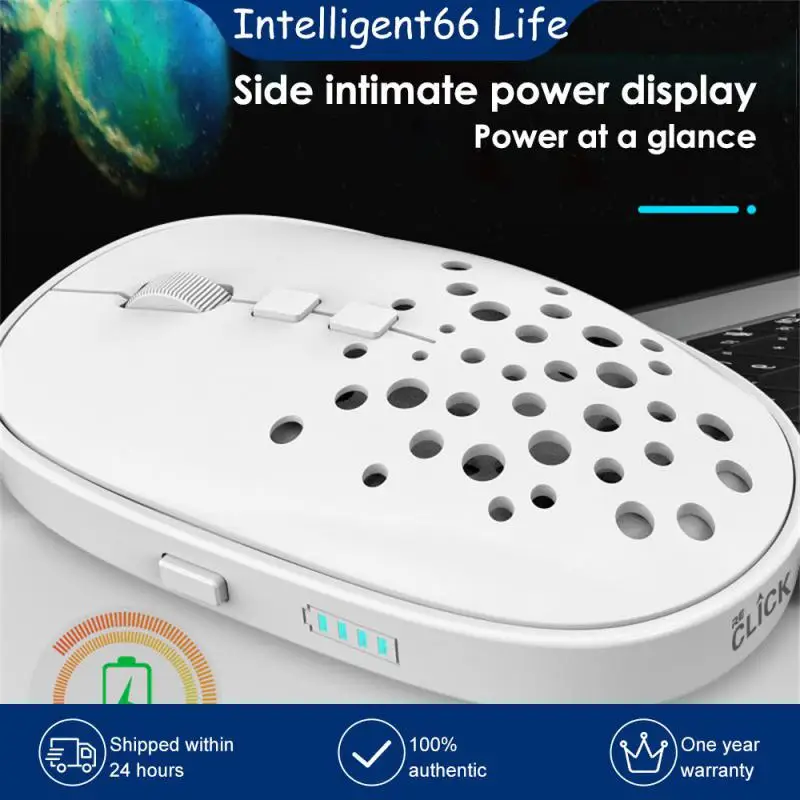 

Silent Thin Gaming Mouse Rechargeable Usb 2.4g M10 -compatible Dual-mode Mouse Tablet Phone Computer Mouse