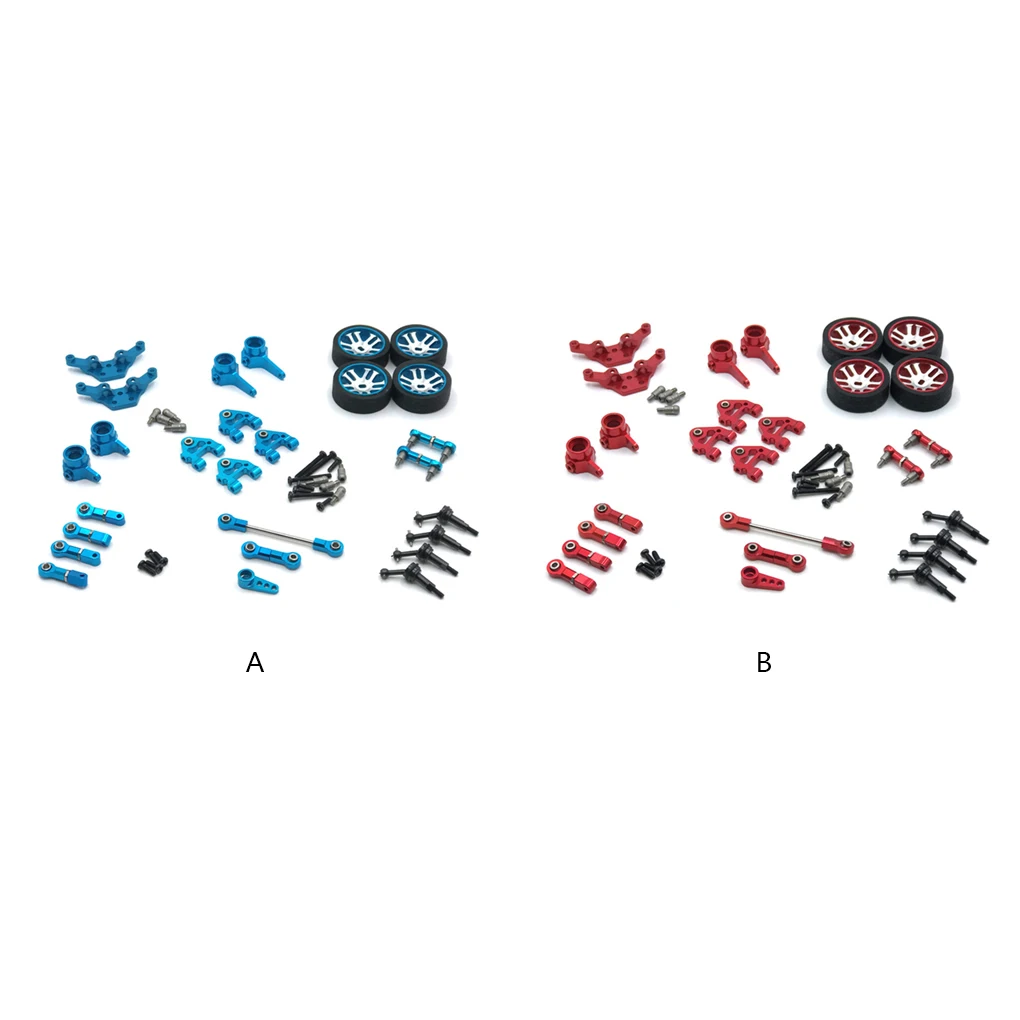 

1 28 автомобильный амортизатор удаленного управления, Поворотные Рычаги, обновленная модификация, Кубок руля, замена деталей, набор поставок...