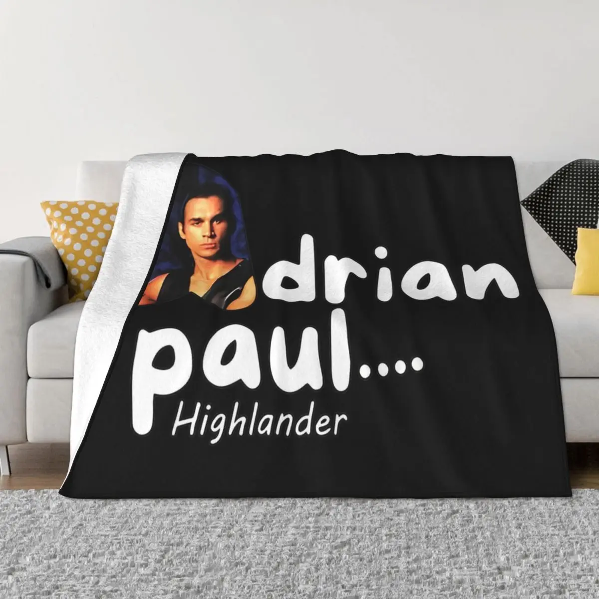 Ретро Адриан пол одеяло Фланелевое потрясающее дышащее для дома ресторана на все