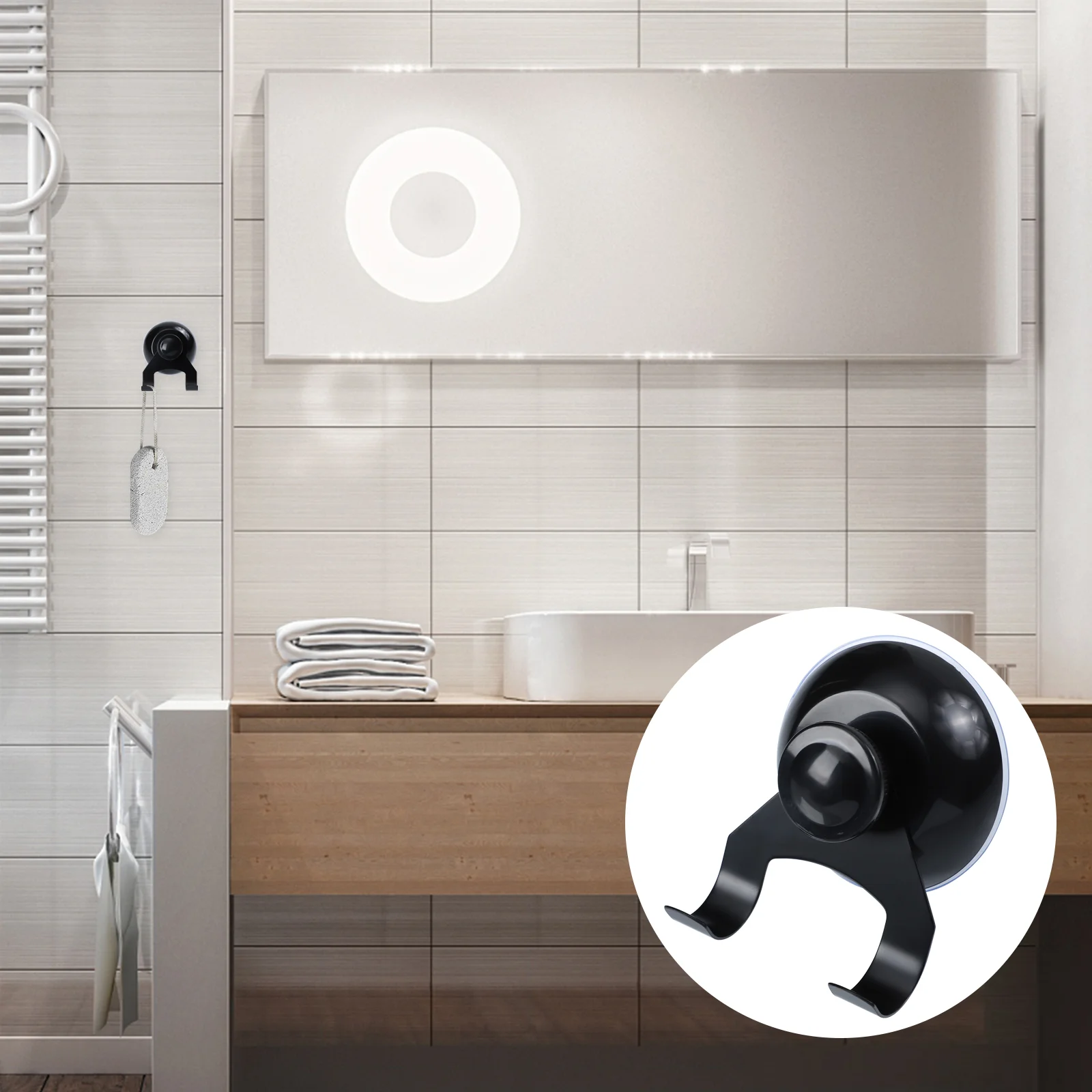 

Hooks Suction Hook Wall Hanger Shower Bathroom Plastickey Kitchen Vacuum Coat Cup Storage Sundriesdecor Cups Sucker Door Hangers