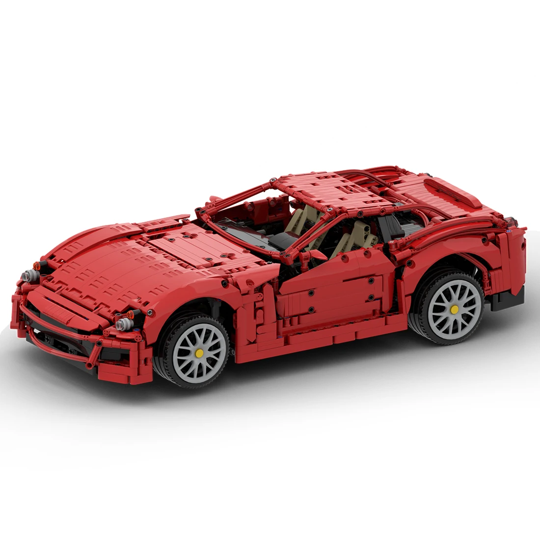 

Authorized MOC-84655 2332pcs/Set MOD 1:10 Scale GTB Highway Super Luxury Sports Car Building Blocks Moc Set - By Lukas2020