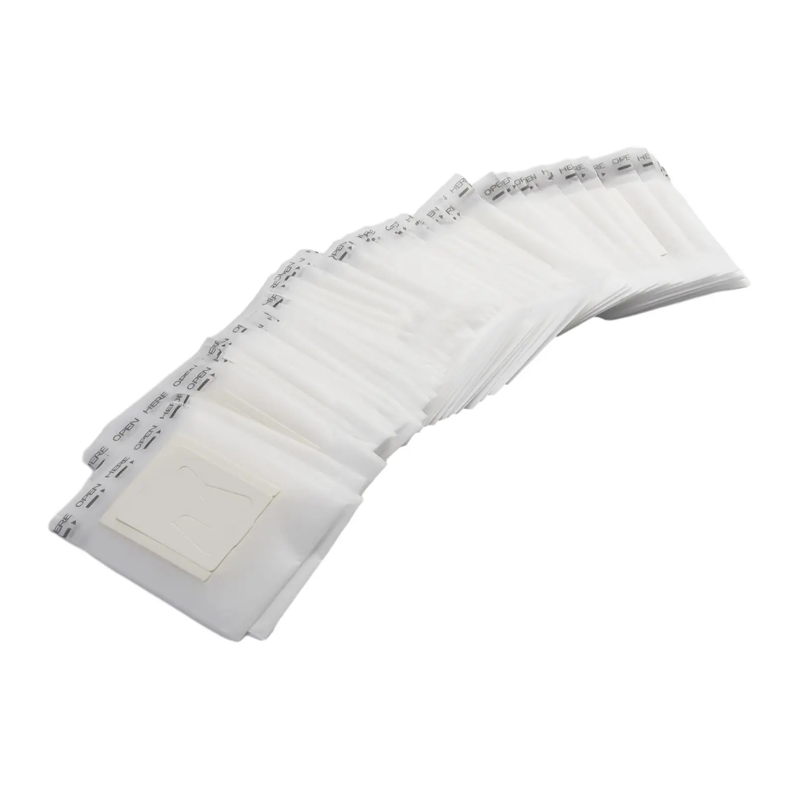 50 шт. подвесной фильтр-мешок для ушей 74x90 мм одноразовый фильтр офиса дома на