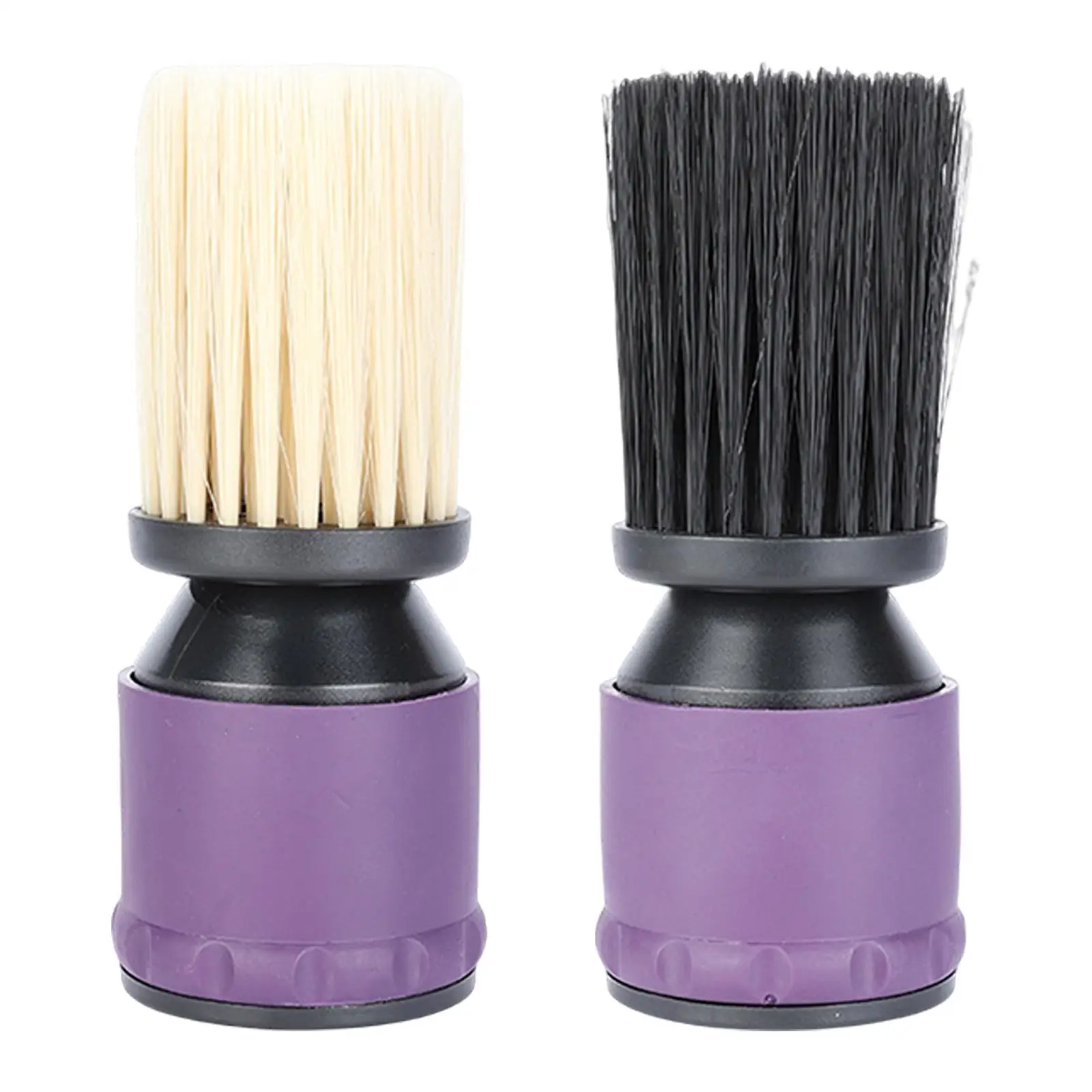 

Barber Neck Duster Brush Neckline and Ears Hair Dryer Attachment Haircut Cleaning Styling Hairbrush for Barbershops Home Use