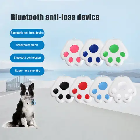 Новый беспроводной Bluetooth GPS-трекер для домашних животных, скрытое умное устройство слежения против потери для собак и кошек, локатор, ошейник для домашних животных, аксессуары