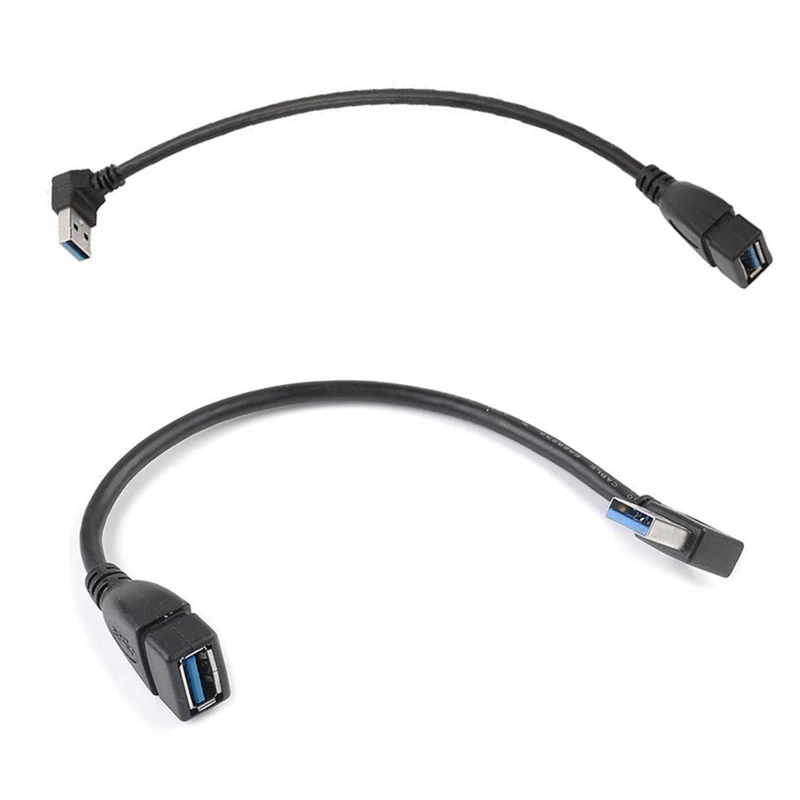 

Удлинительный Кабель USB 3,0 под углом 90 градусов, 2 шт.