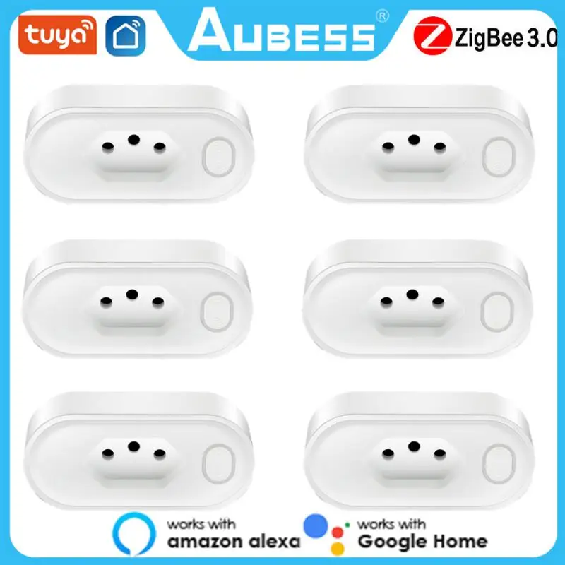 

Смарт-розетка AUBESS, 16A, Zigbee, с монитором питания