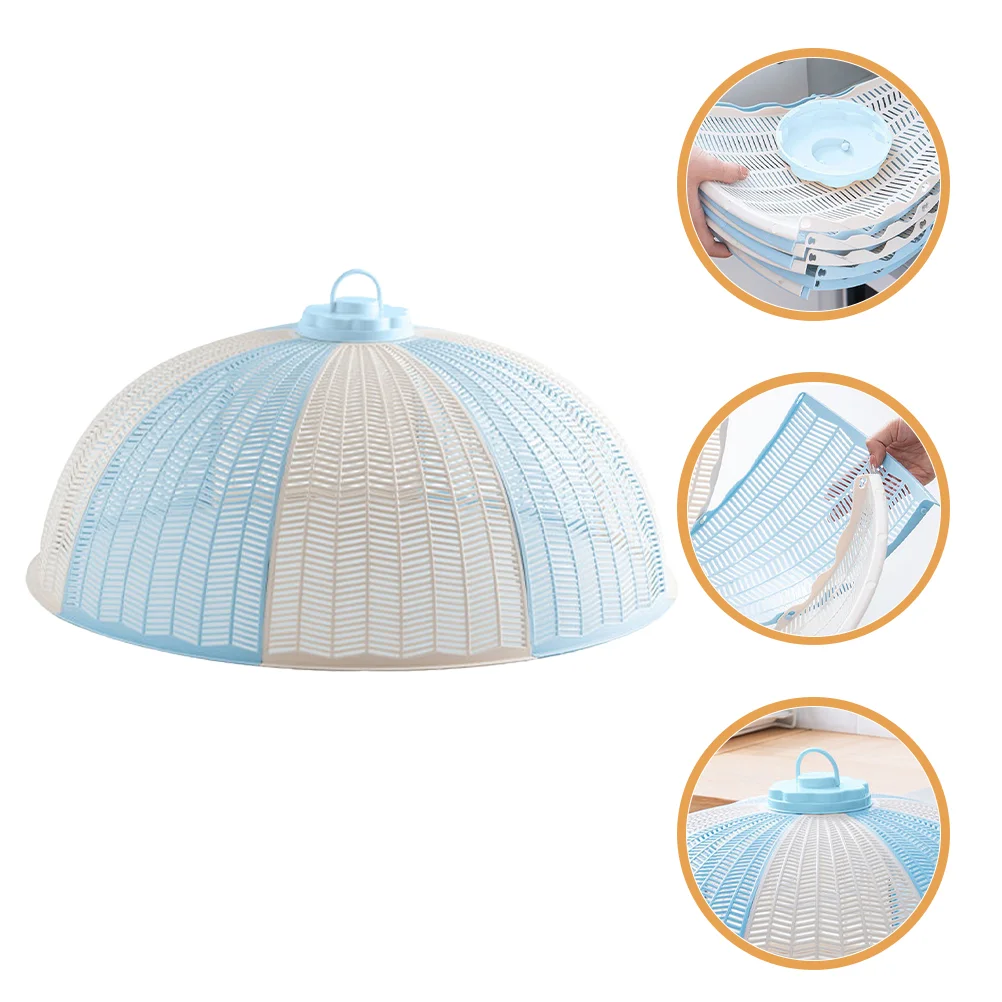 

Folding Table Cover Outdoor Teepee Bowl Covers Plate Covers Household Plate Net Fresh-keeping Cover Plastic Dome Cover