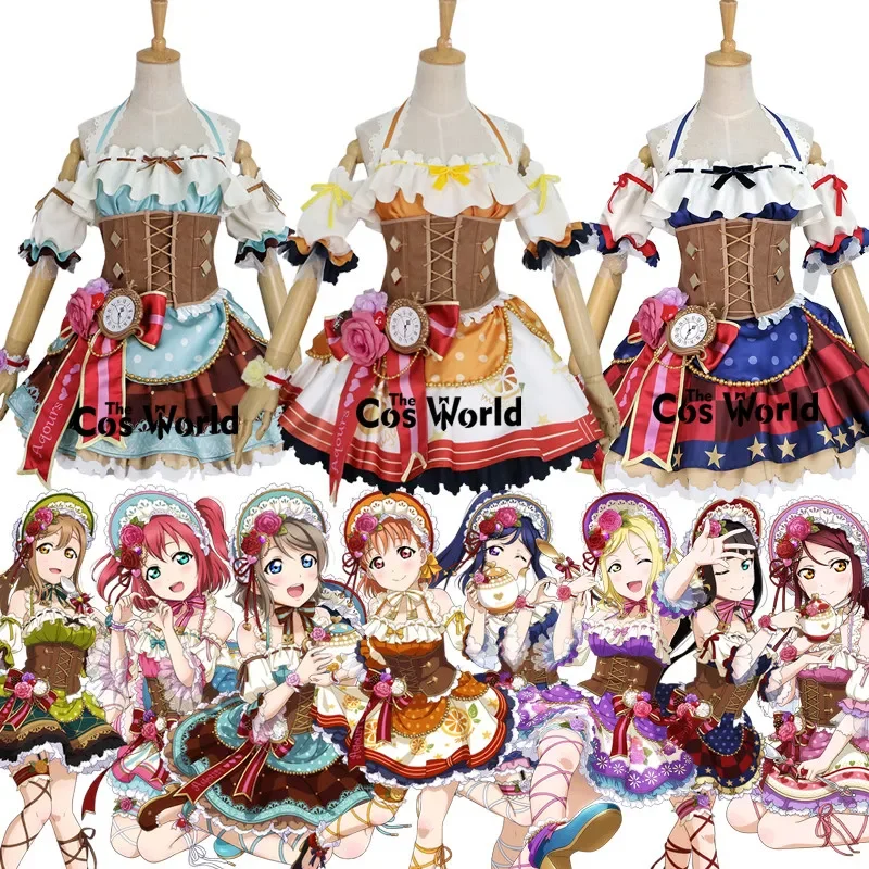 Love Live Sunshine Aqours Шоколад День святого Валентина 9-персонажи Чика Рико Руби Диа