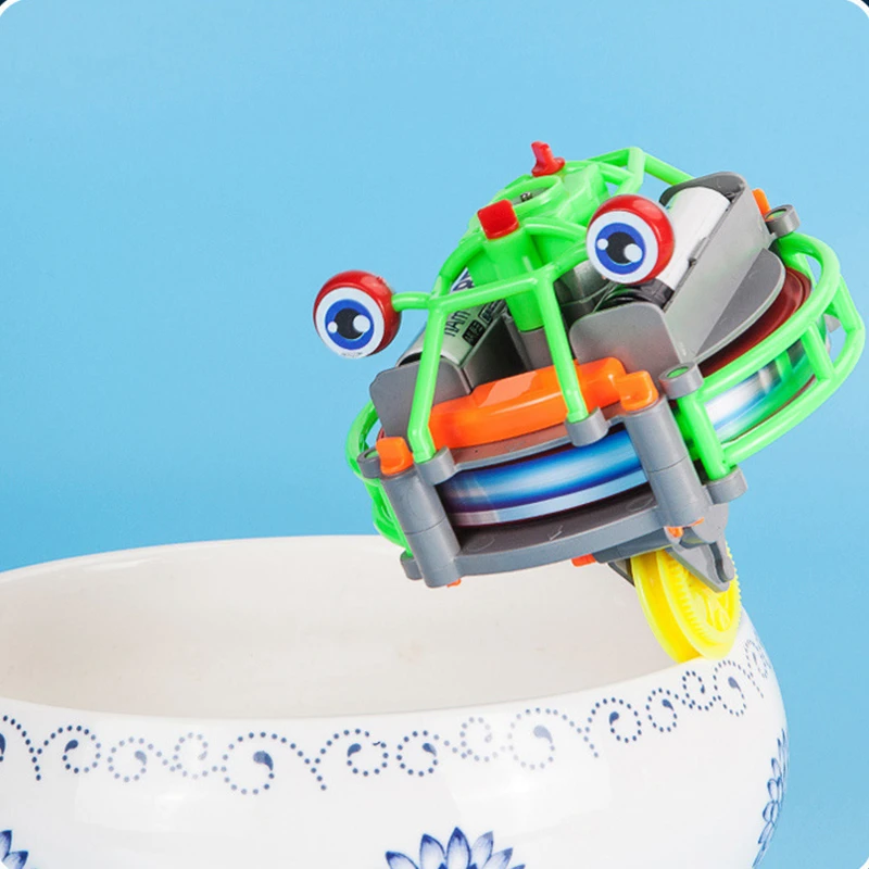 

Creative Magical Tumbler Unicycle Robot Electric Toy Tightrope Walker Balance Car Assembling Interesting Birthday Gift