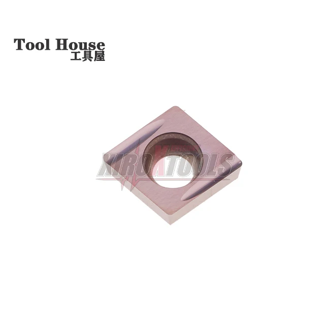

CNC lathe blade CCGT060204MFL-U PR1025 reverse tool finish machining R0.4