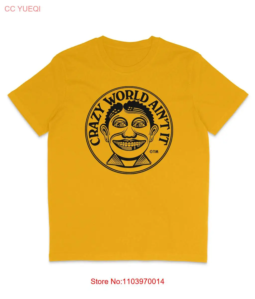 Футболка CRAZY WORLD ainnot IT-оригинальная версия-Джон ван хамерсвелд-органическая