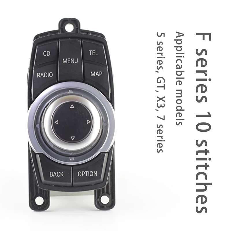 

NEW-10PIN Car Idrive Multimedia Radio CIC NBT Controller Knob For-BMW F-Series F01 F02 F10 F18 65829206446