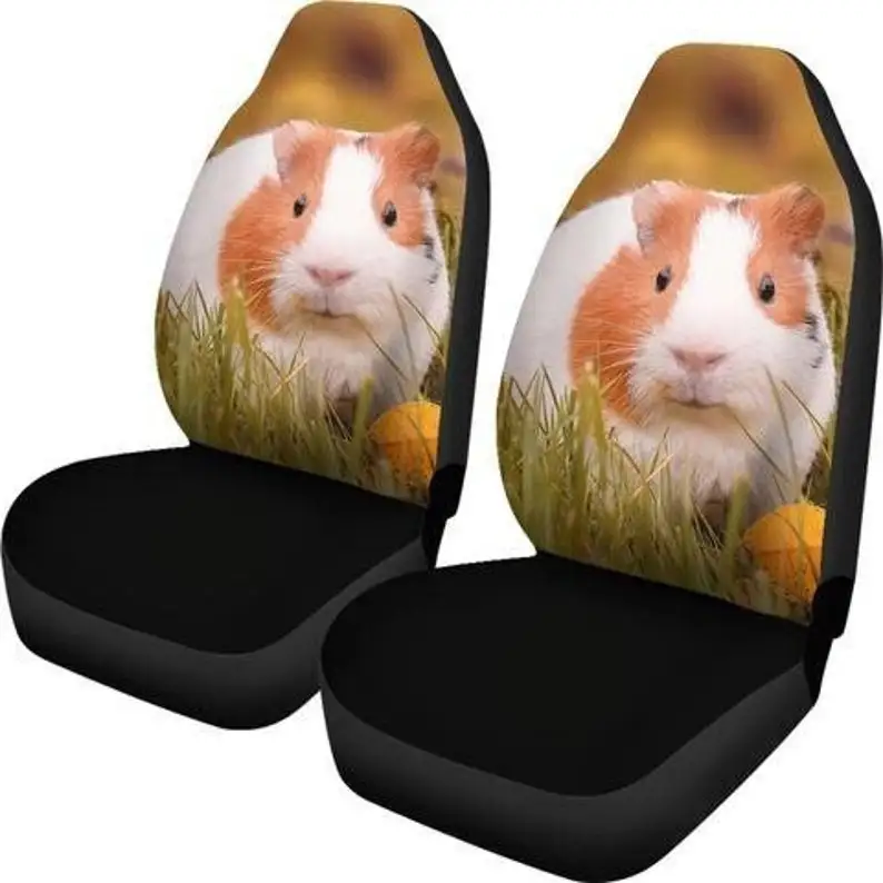 

Guinea Pig Car Seat Covers (Set Of 2) / 2 Front Car Seat Covers / Guinea Pig Auto Car Seat Covers / Car Seat Protector / Car Acc