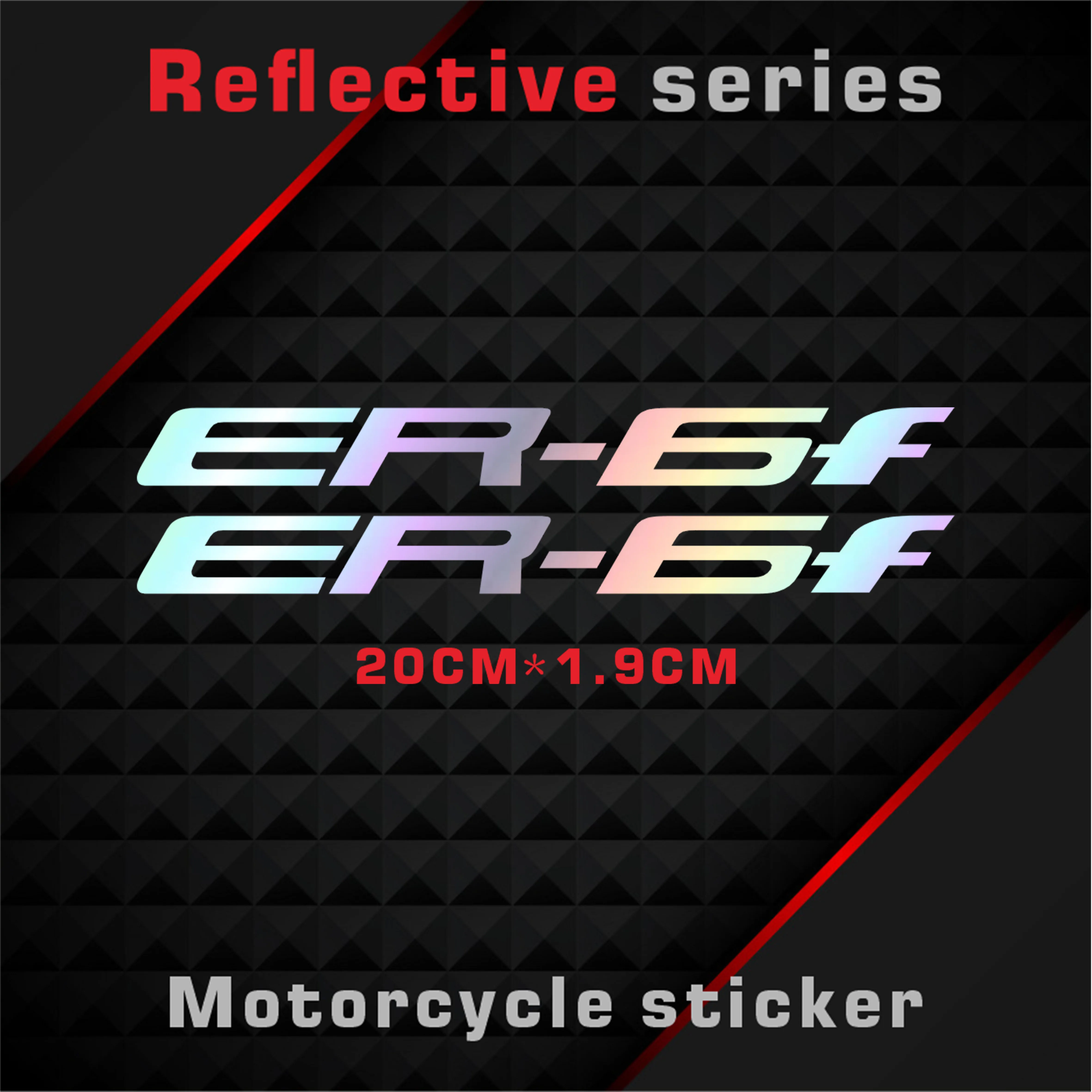 

New Motorcycle Stickers Body Reflective Waterproof Body fuel tank logo sticker Kit For Kawasaki ER-6n (6f)
