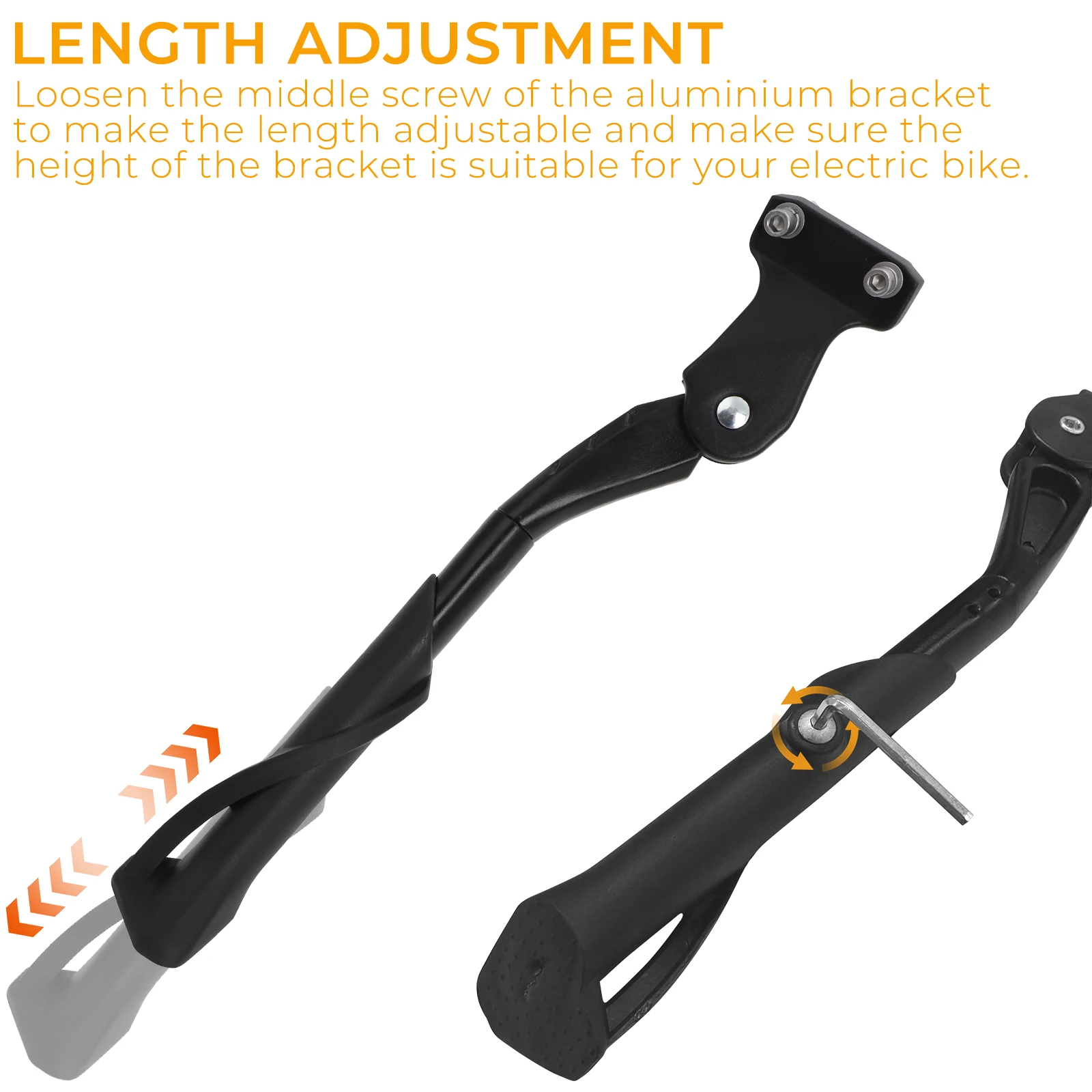 Подставка для электровелосипеда усиленная боковая подставка Super 73 S1/Super S2