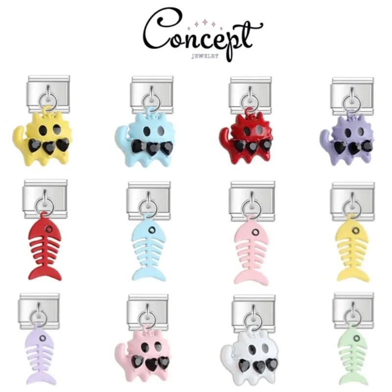 CONCEPT 2025 оптовая продажа женская мода милая кошачья рыбка итальянский шарм