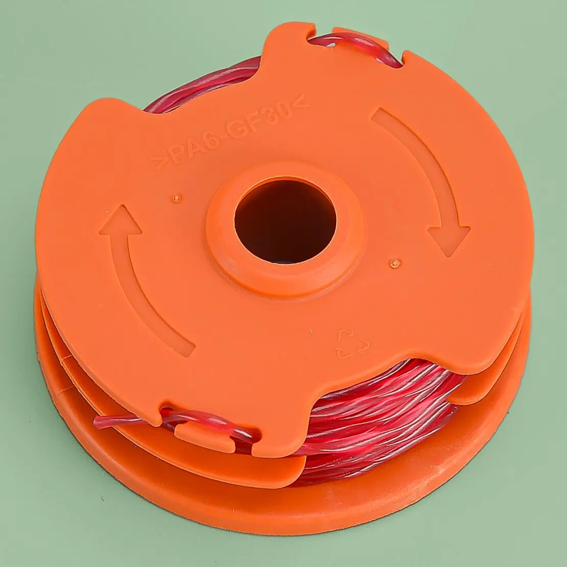 

Катушка для триммера LETAOSK оранжево-красная пластиковая nylon WA0007