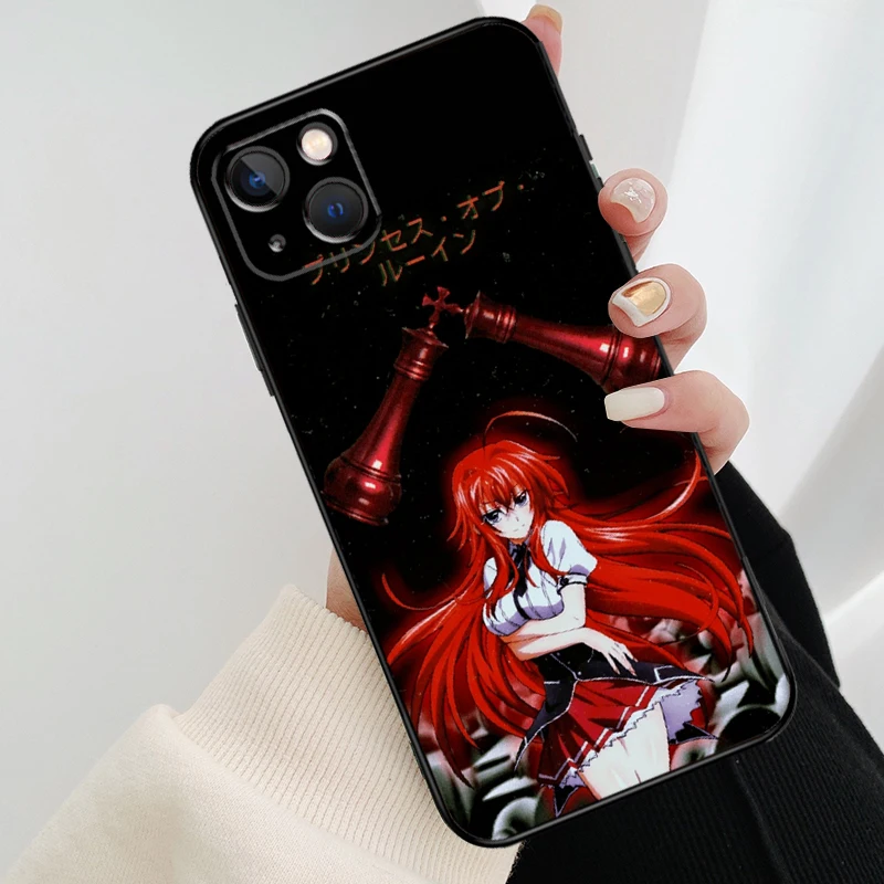 Телефонный чехол Rias Gremory для старшей школы DxD iPhone 11 12 13 Pro XS Max Mini X XR 6 7 8 Plus задний