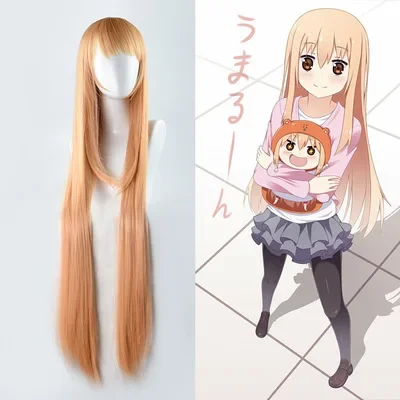 Высокое качество HIMOUTO! UMARU-CHAN косплей парик UMARU DOMA костюм играть парики для женщин