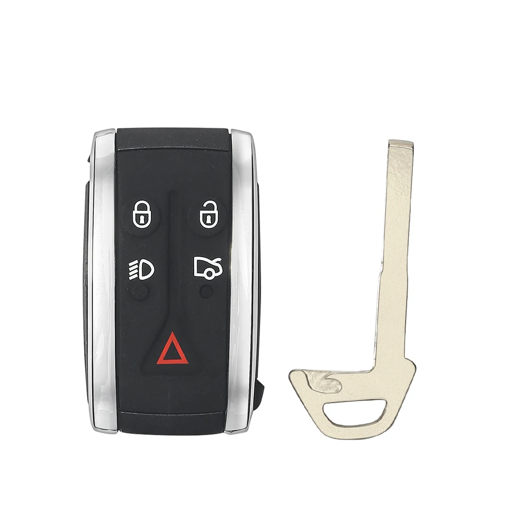 Новинка чехол KEYYOU для автомобильного ключа JAGUAR X TYPE S XKR XF XK 2007 2008 2009 2010 5 кнопочный