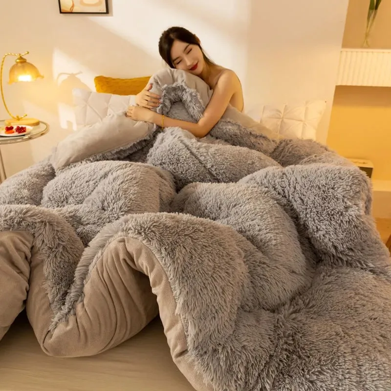 

Blanket Sheep Wool, Cover P/E, Quilted Home Blanket With Natural Sheep Wool Filler For Home And Bedroom Very Warm Winter Quilt