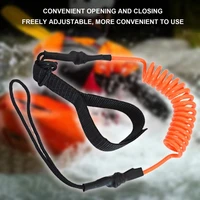 delicate canoe leash bouncy lightweight boats safety paddle stand up surfing leash ropes fishing lanyard cord surfing leash