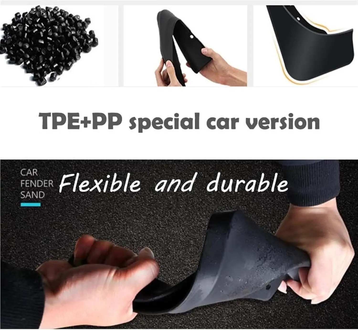 4 шт. брызговики совместимые с Land Cruiser LC70 2007-NOW на крыло брызговик автомобильные