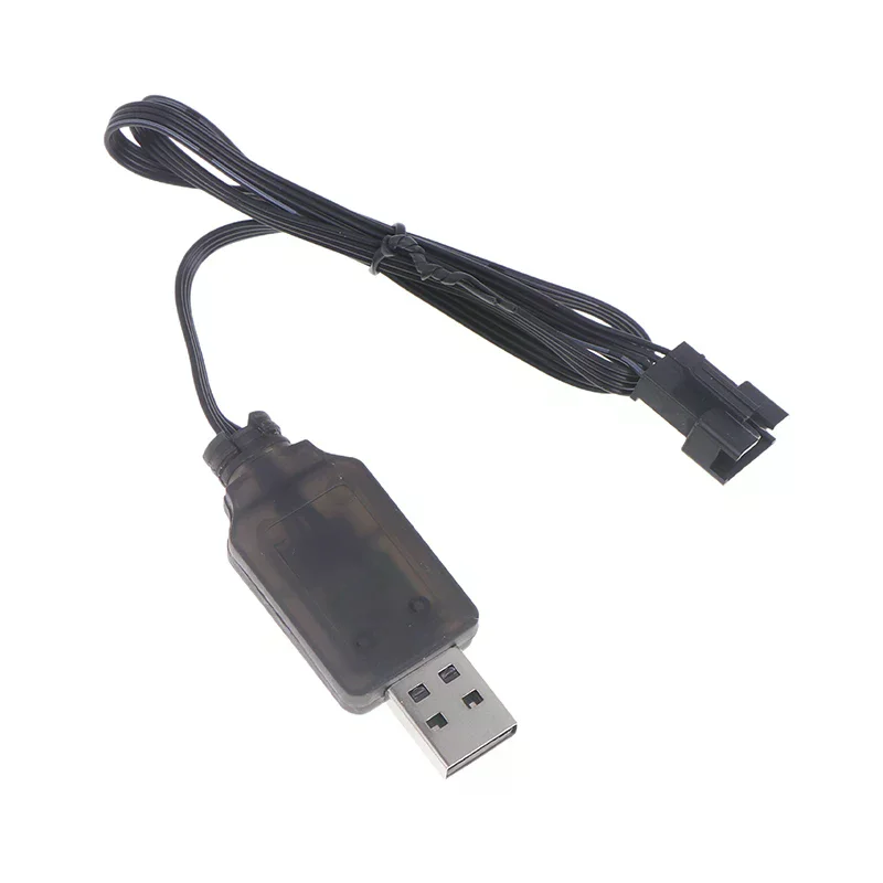 Фото 1 шт., 7,4 В SM-4P, USB-зарядное устройство для DE36W DE65 HM202 EC08 EC16, радиоуправляемый автомобиль M416, электрическое зарядное устройство с гелевым шариком Blaster №4