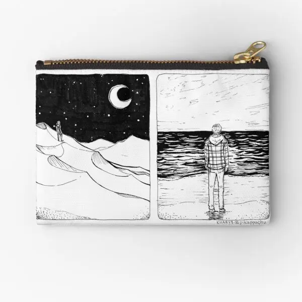 

Is Everything I Know Truly The Sea Or I Zipper Pouches Panties Socks Wallet Pure Underwear Coin Small Key Money Bag Women