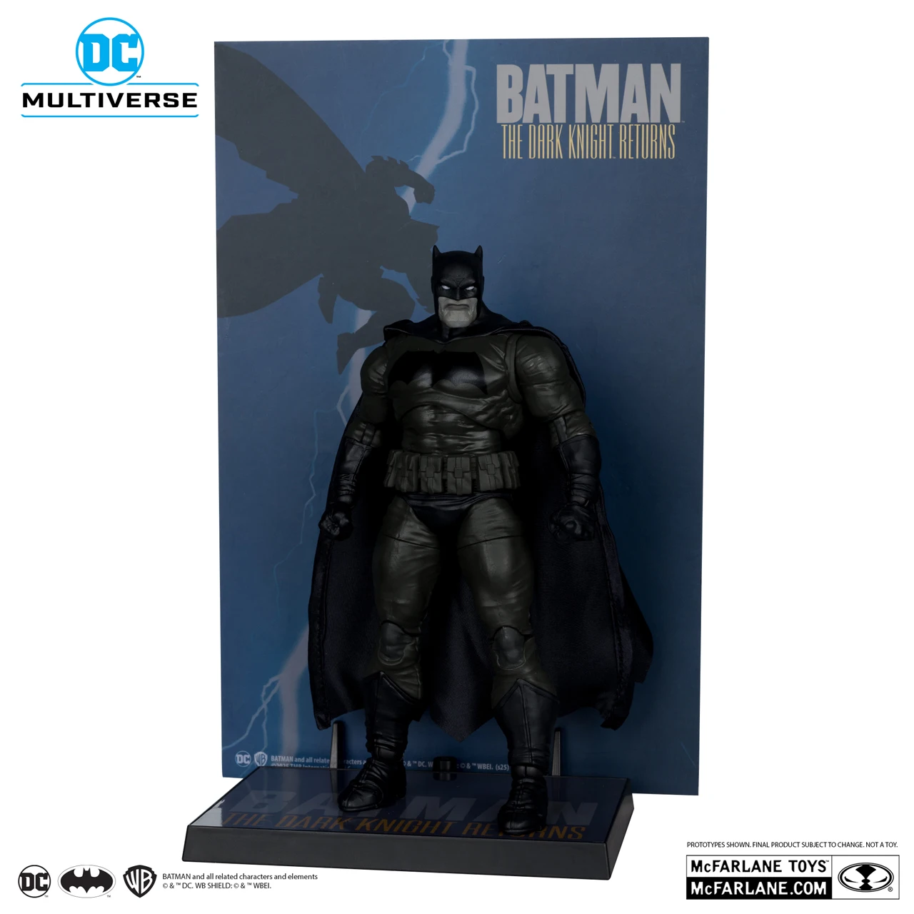 Оригинальная фигурка Mcfarlane Toys Batman (The Dark Knight Returns) с золотой этикеткой кукла на