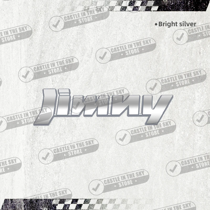 

3D автомобильная наклейка для Suzuki Jimny, полноприводный внедорожник, передняя решетка, значок, металлическая наклейка, эмблема