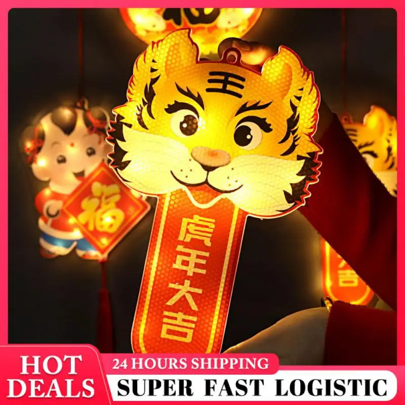 

Decoration Light Reusable Chinese New Year Spring Festival Lantern Party Dressing Painted Lamp Multifunctional Soft Hang