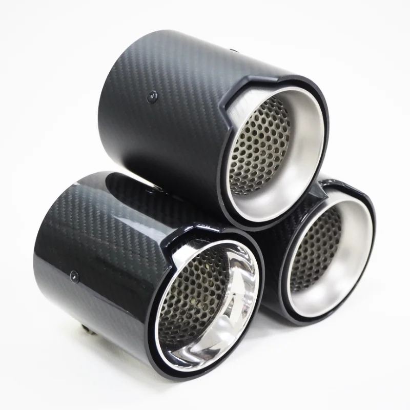 

High Quality Real Carbon Fiber M Performance Exhaust Tailpipe Tip for BMW M2 M2C F87 M3 F80 M4 F82 F83