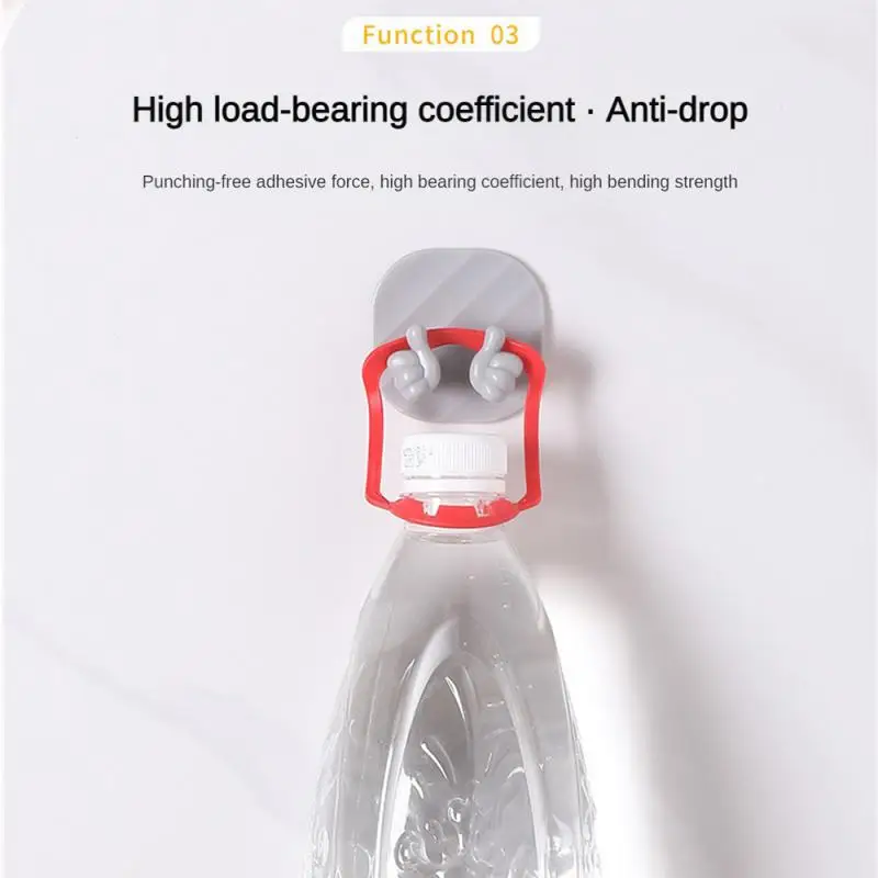 1/2 компл. крючок для вилки без перфоратора креативный большого пальца кухонный