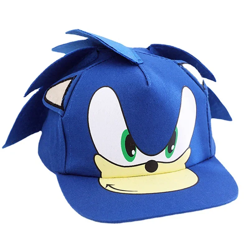 Бейсбольная кепка Sonic весенне-осенняя шляпа с плоскими полями героями