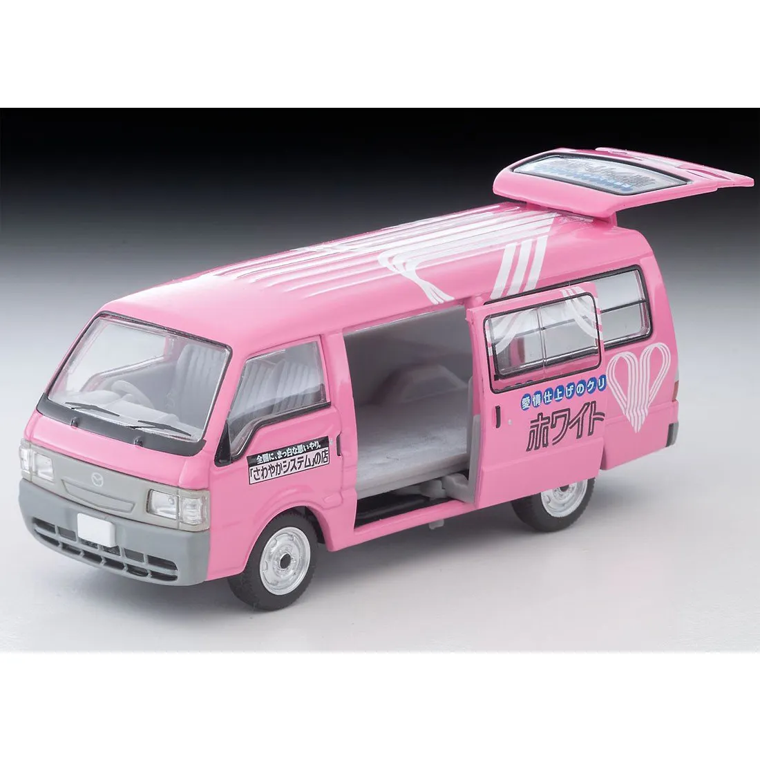 Фото Оригинальная модель Tomytec Tomica Limited Vintage NEO LV-N310c Mazda Bongo Brawny Van White Express 1/64, литая под давлением, с открывающимися элементами №1