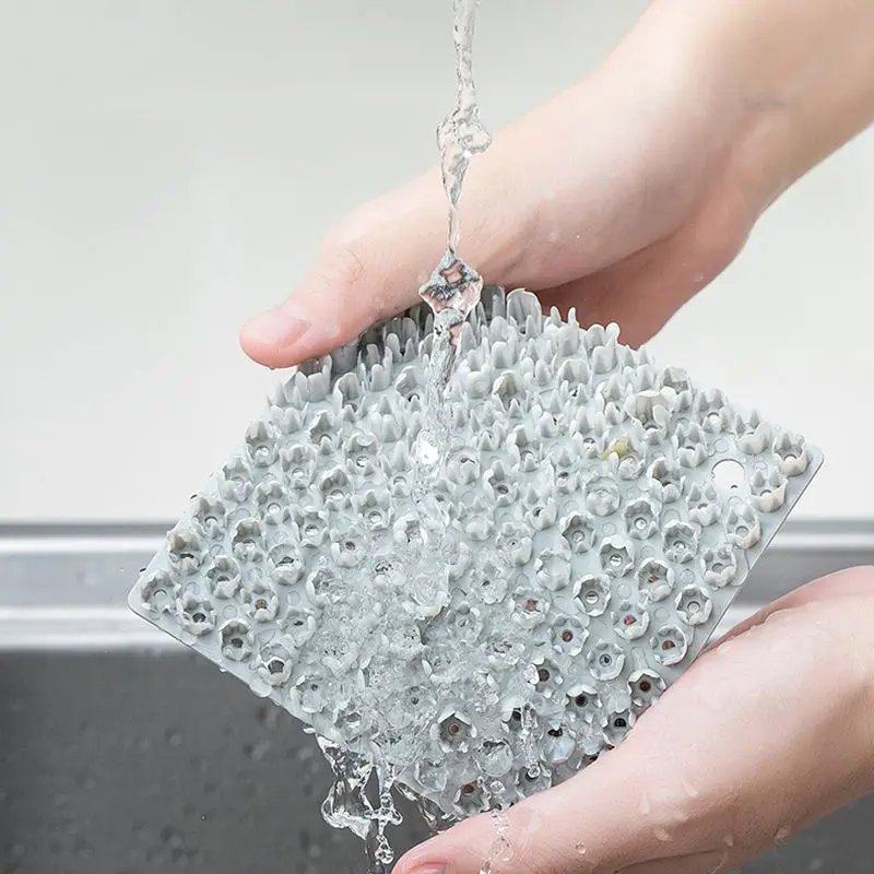 1 шт. пластиковая тряпка для чистки овощей и фруктов |